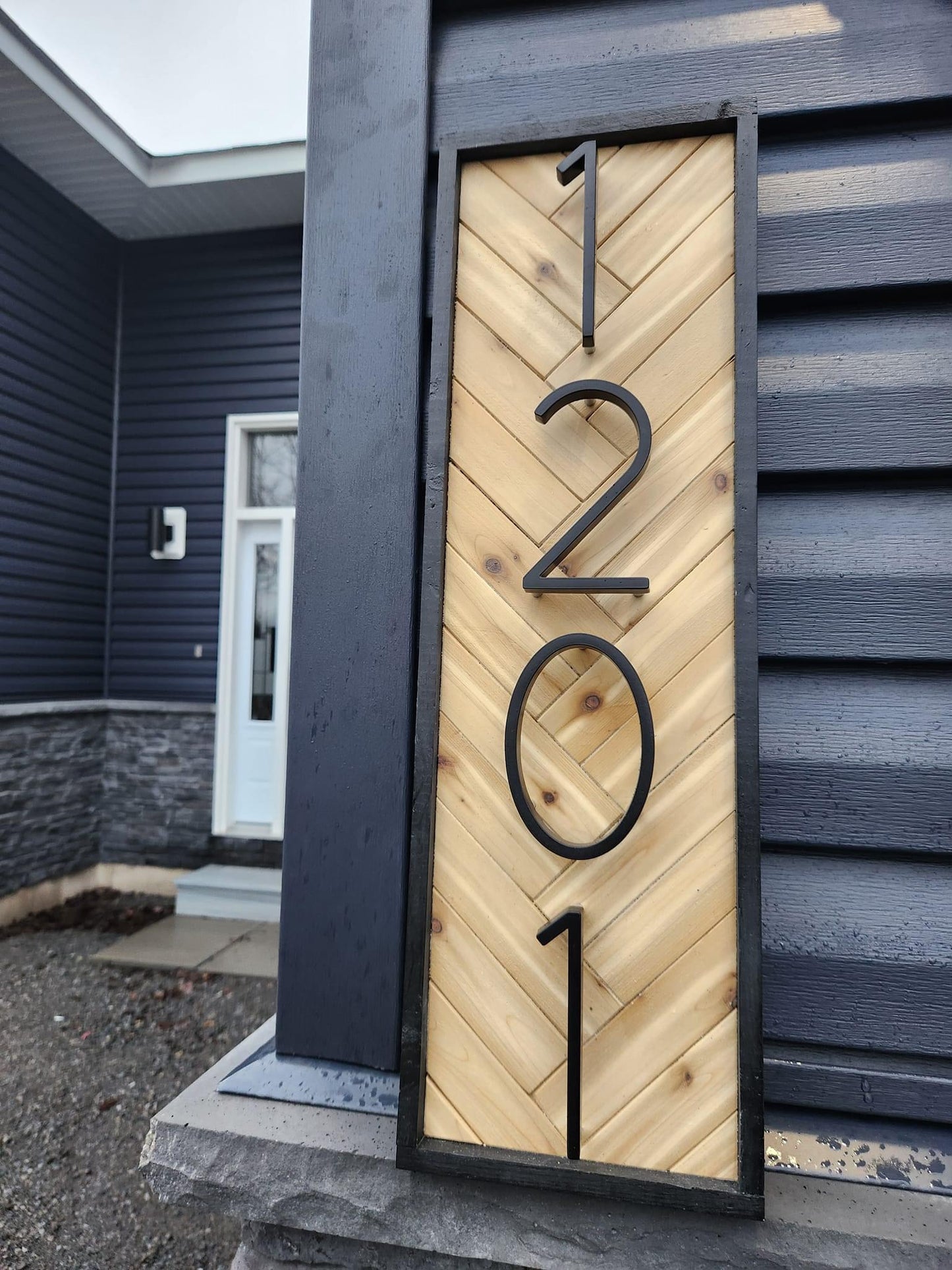 CUSTOM - House Number Sign