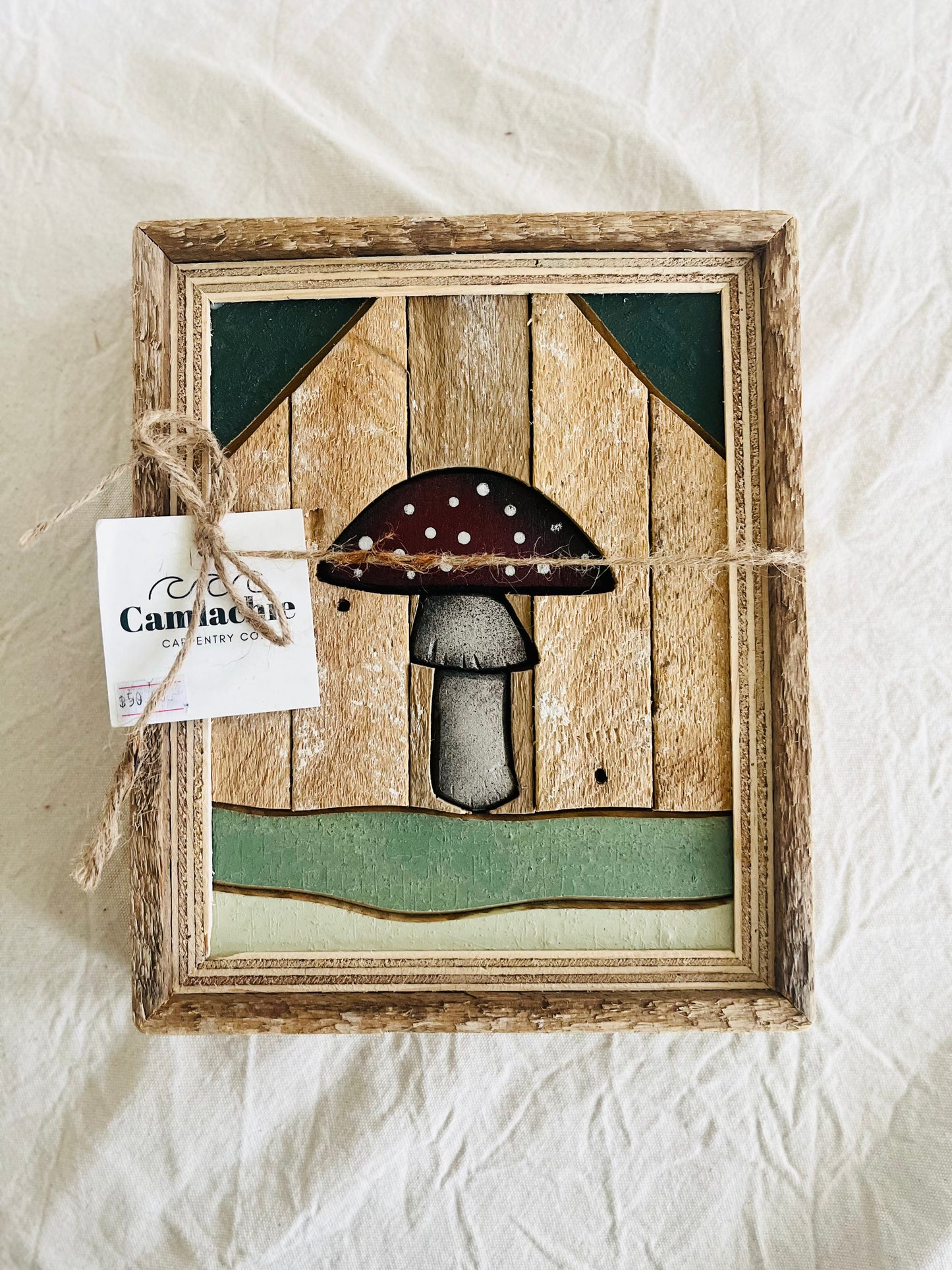 Mini mushroom mosaic