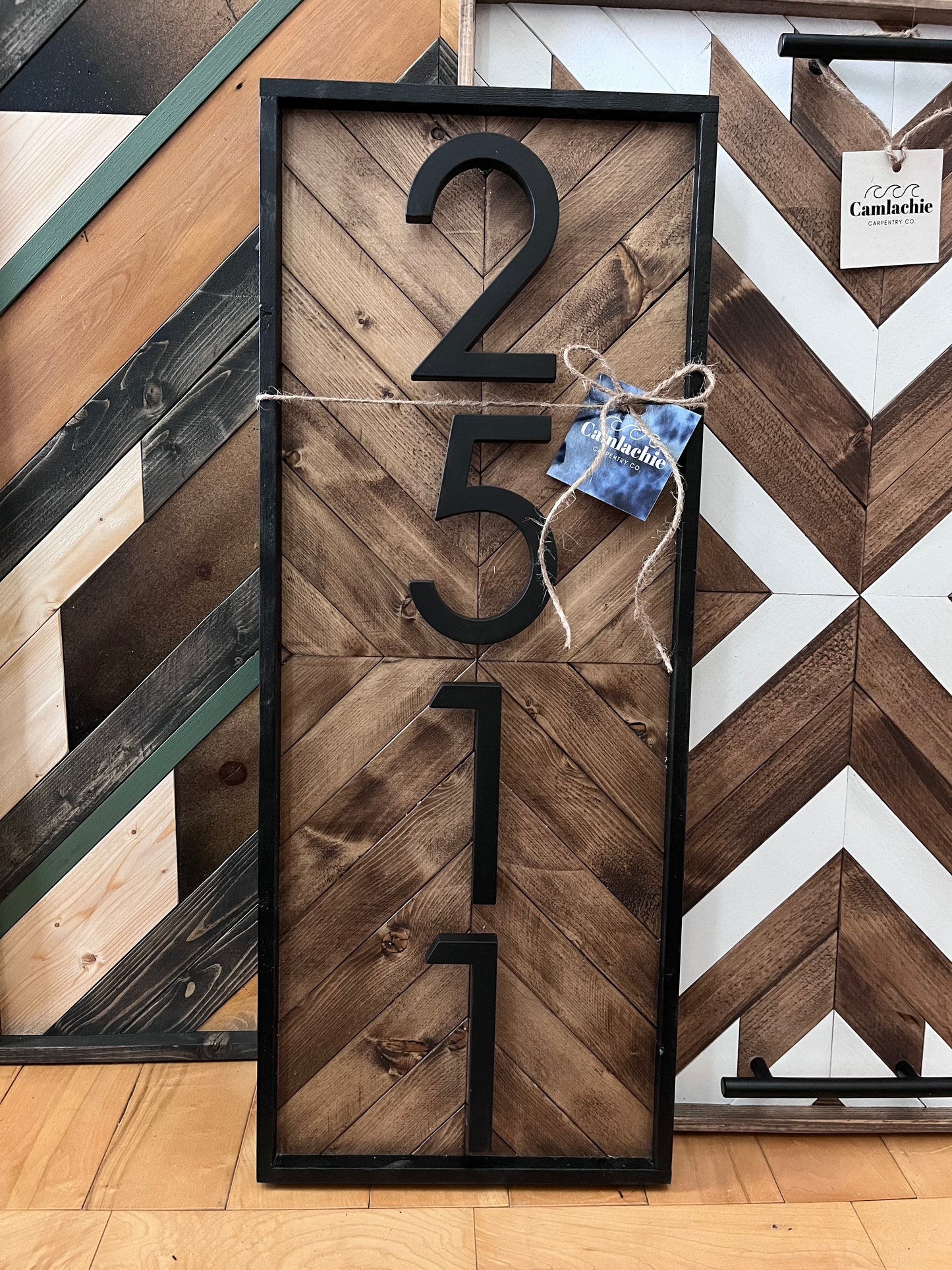 CUSTOM - House Number Sign