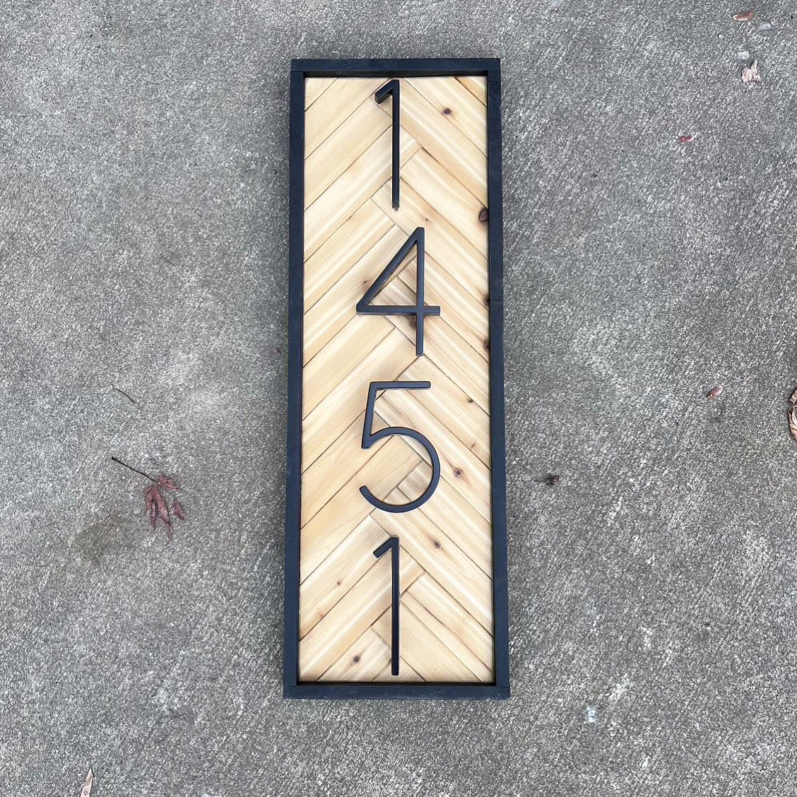 CUSTOM - House Number Sign