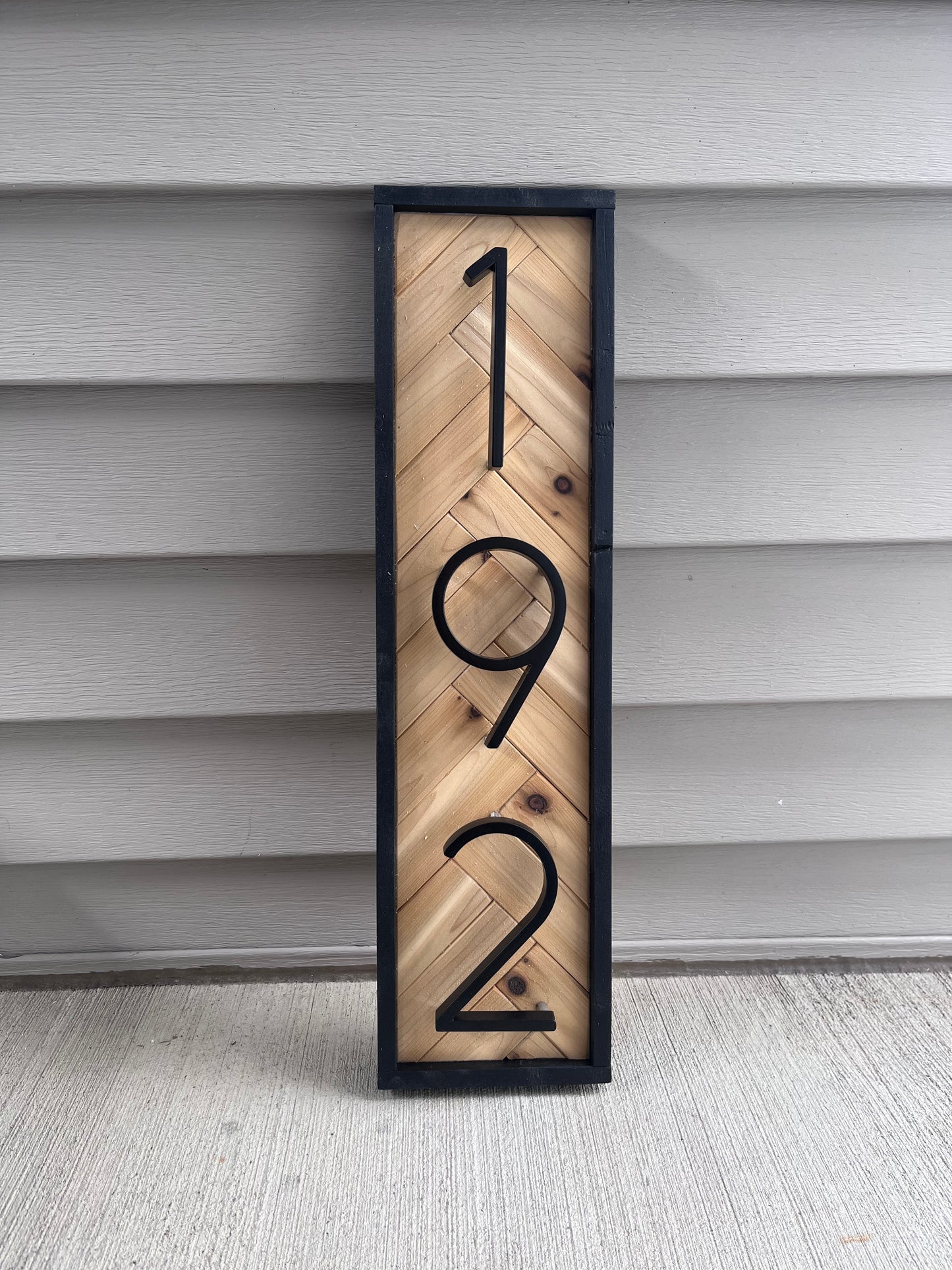 CUSTOM - House Number Sign