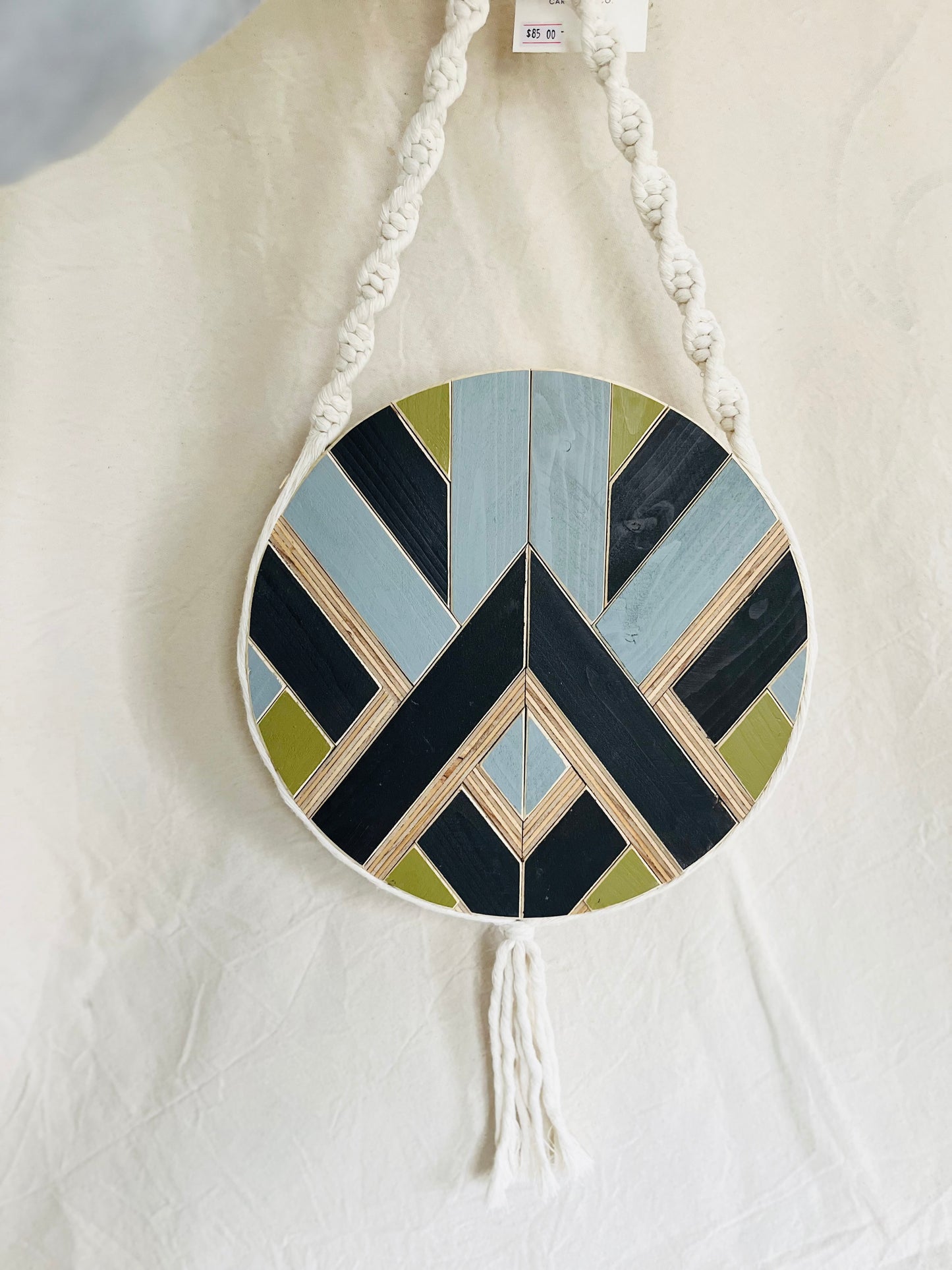 Geometric Macrame Hanger