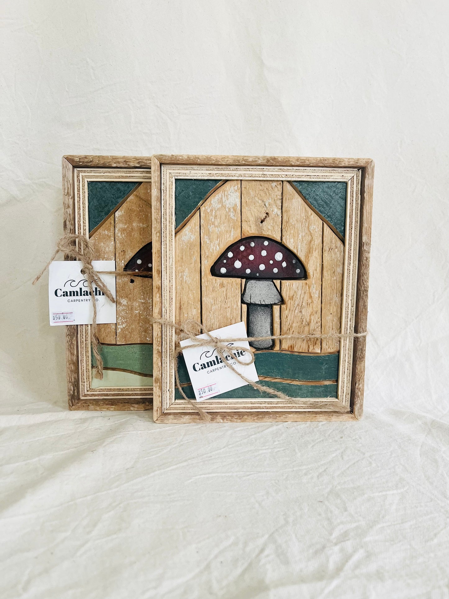 Mini mushroom mosaic
