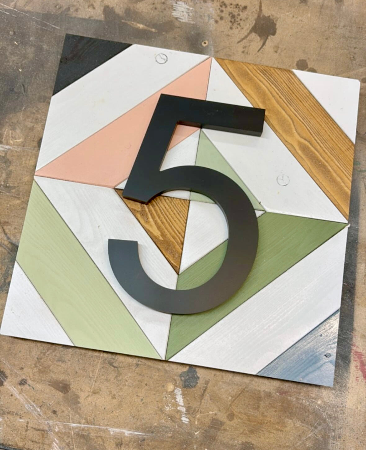 CUSTOM - House Number Sign
