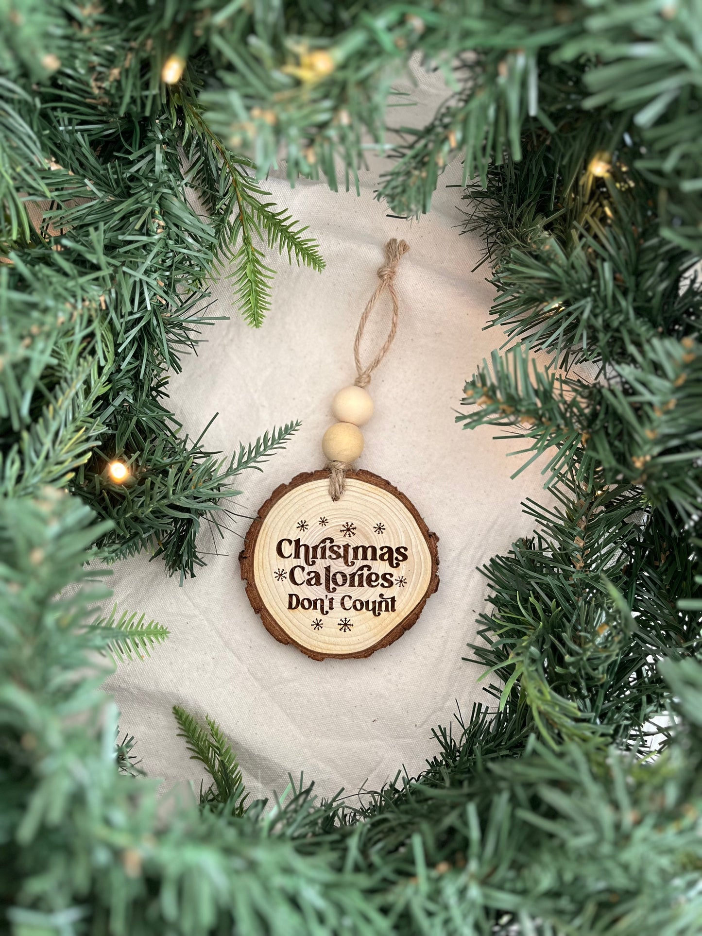 Wooden Christmas ornaments