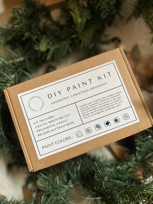 DIY paint your own ornament kits