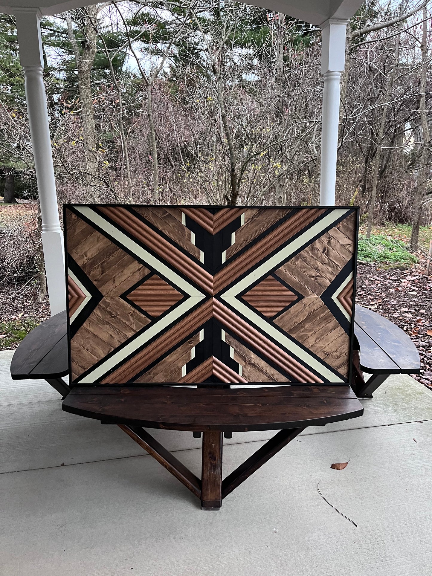 3x4’ geometric wall hanging