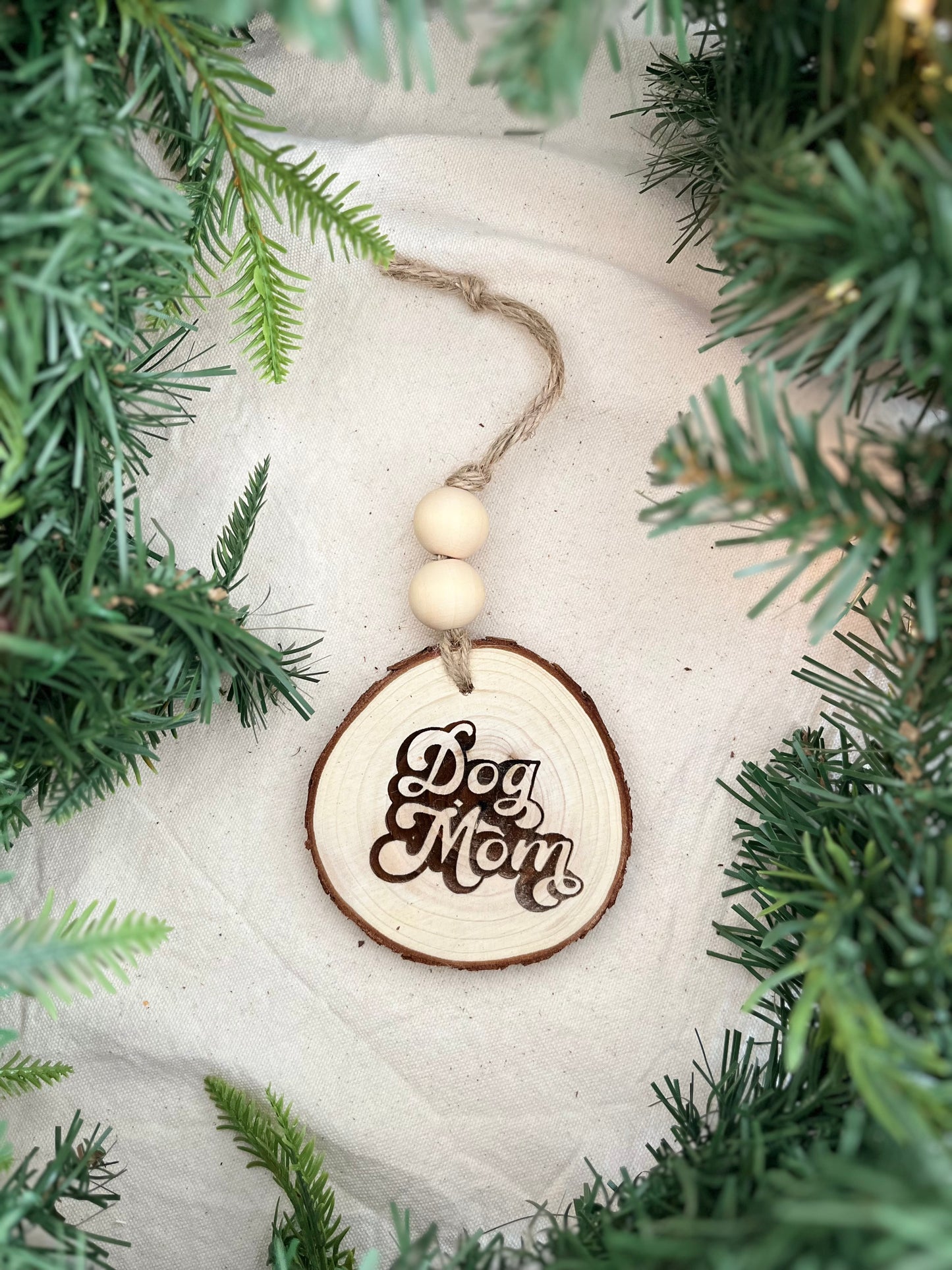 Wooden Christmas ornaments