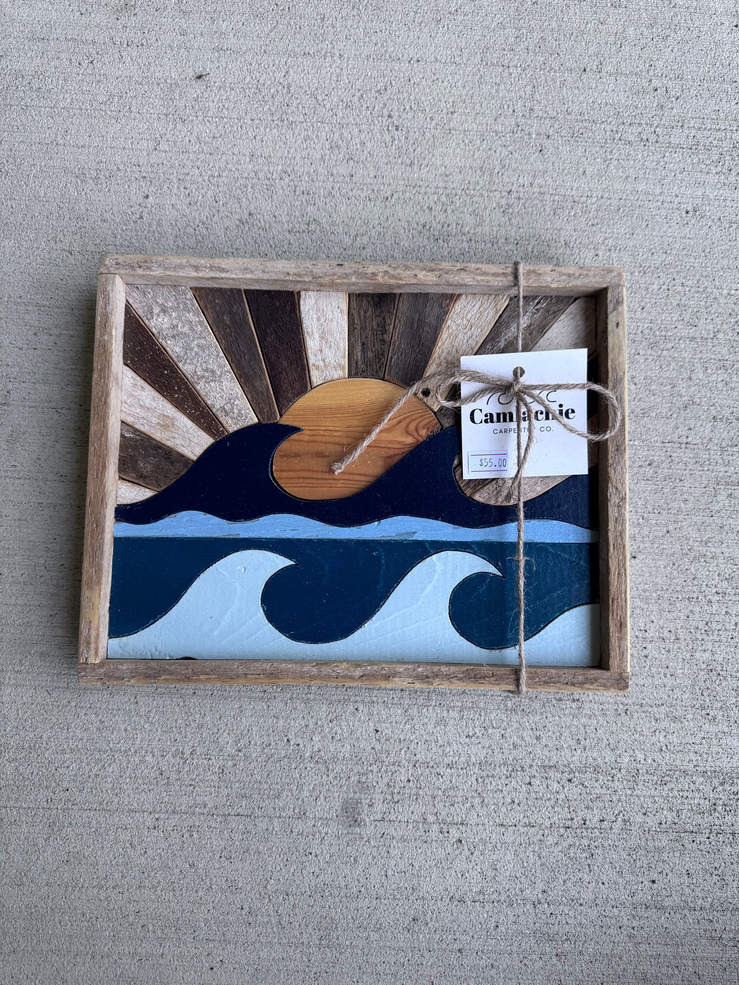 Mini lathe wave / sunset