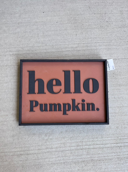 Hello pumpkin