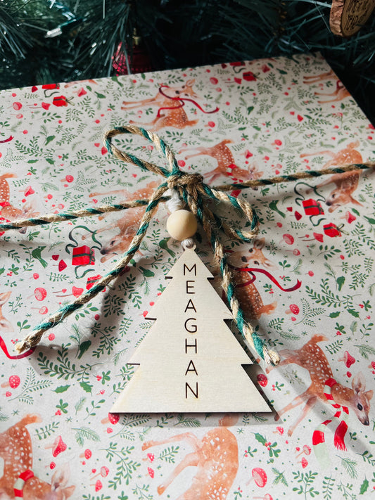 Stocking / gift tag