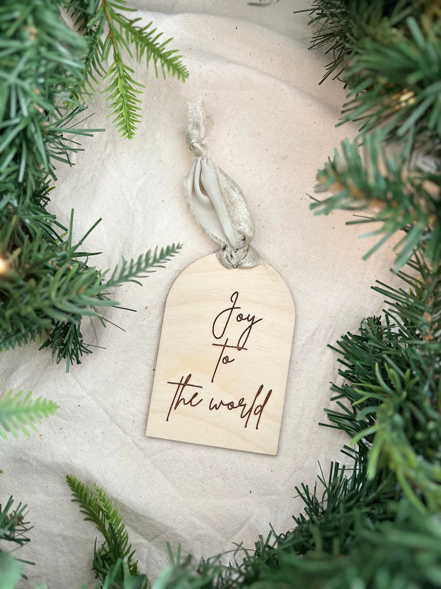 Wooden Christmas ornaments