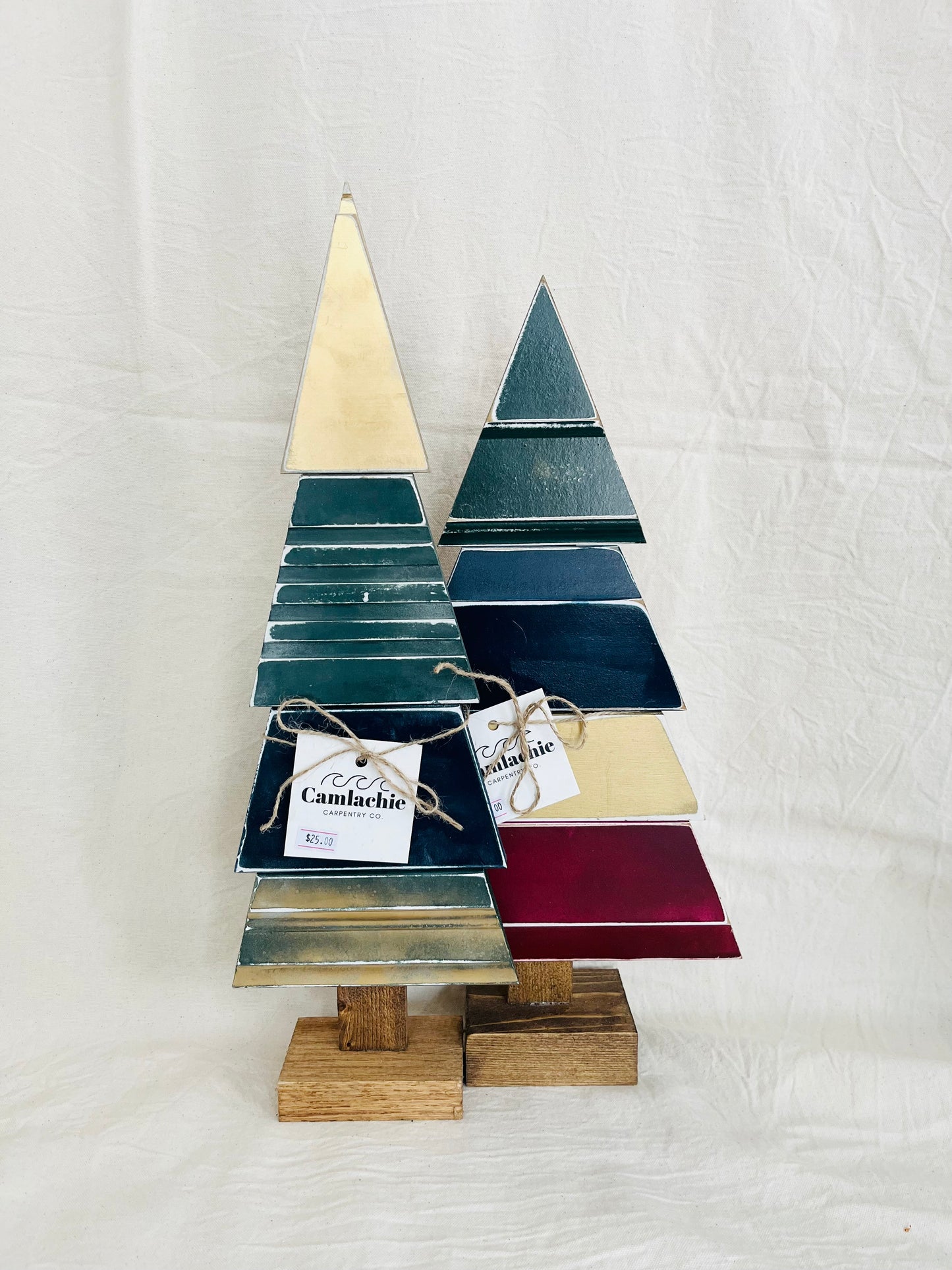 Recycled trim trees