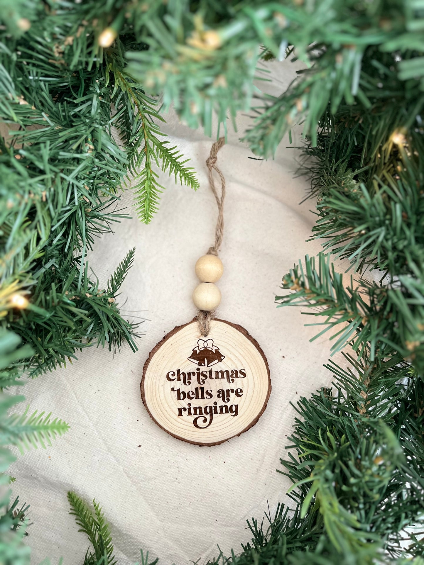 Wooden Christmas ornaments