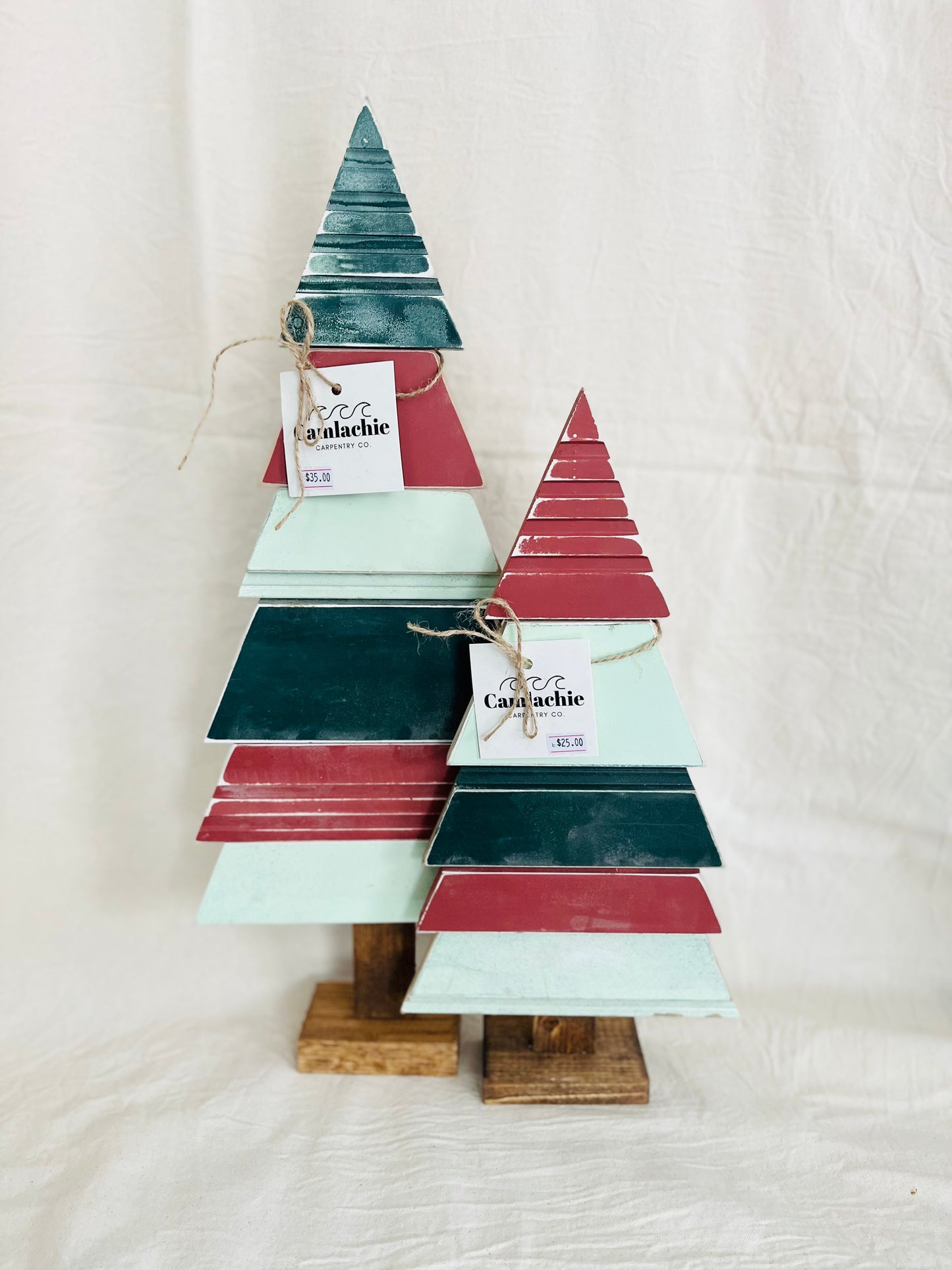 Recycled trim trees