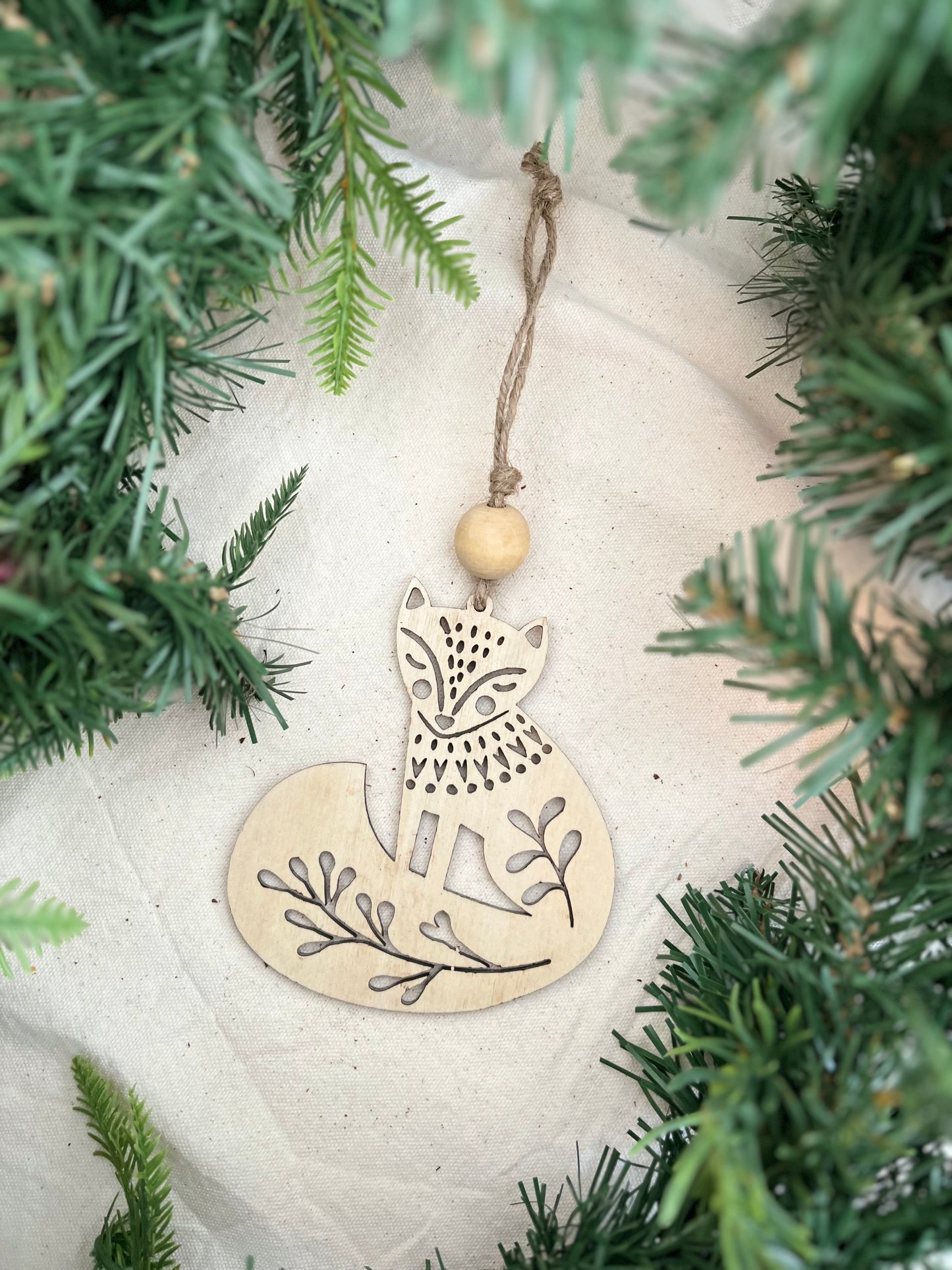 Wooden Christmas ornaments