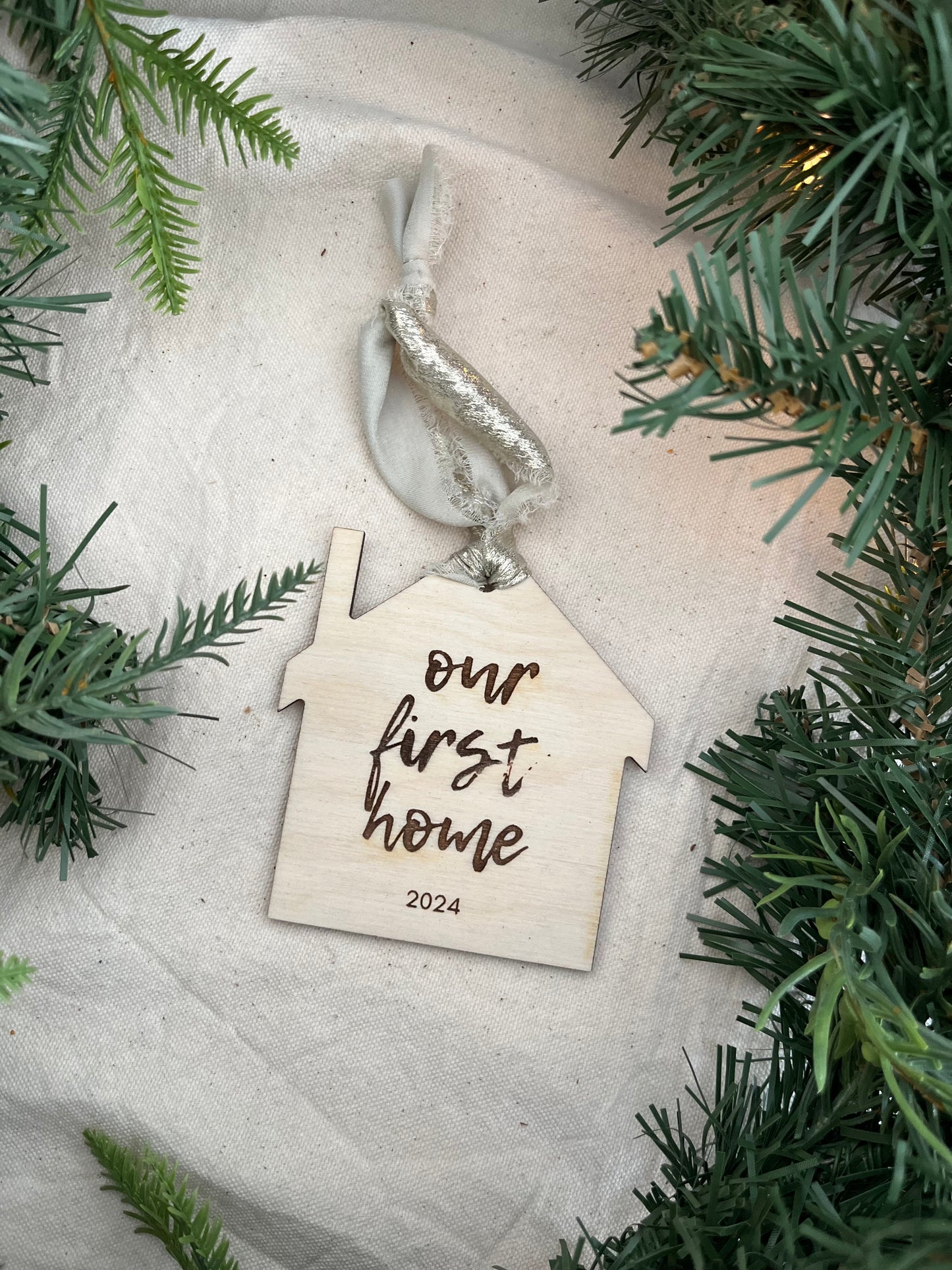 Wooden Christmas ornaments