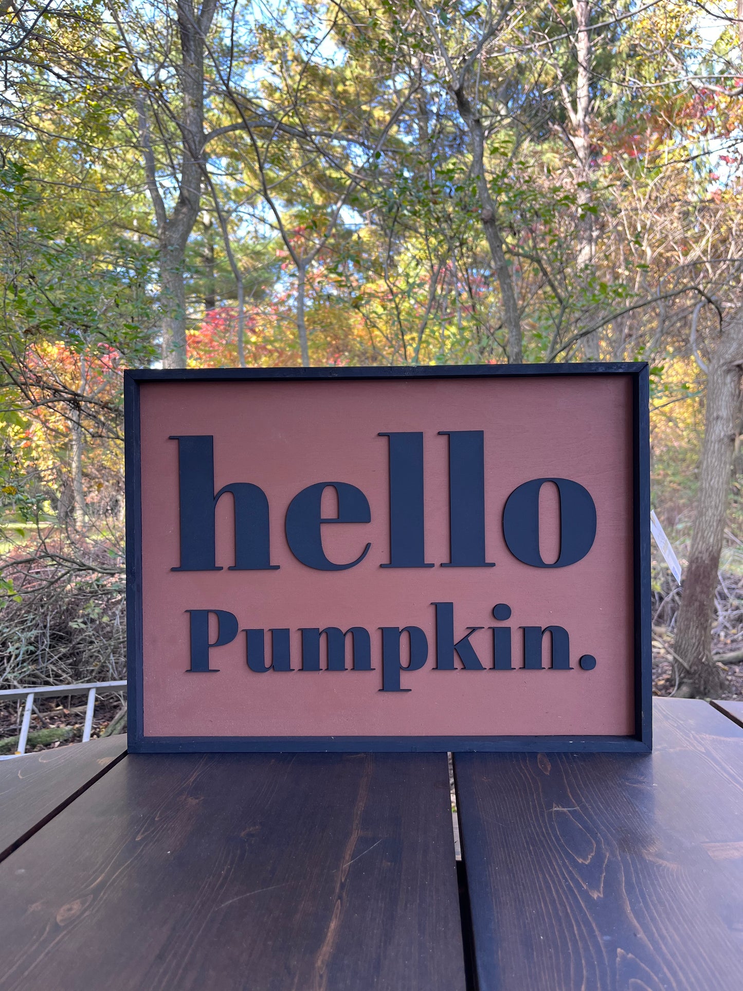 Hello pumpkin