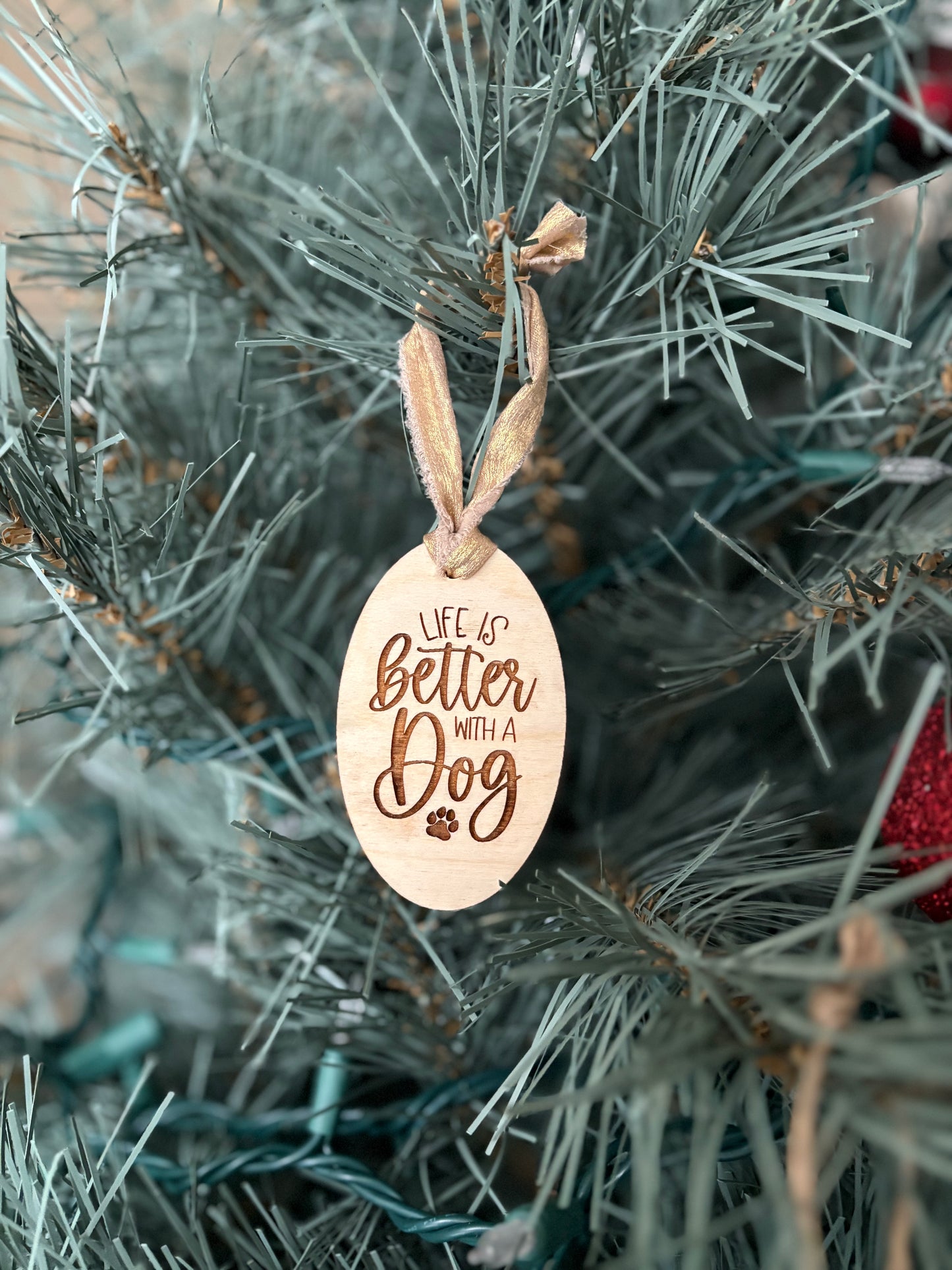 Wooden Christmas ornaments