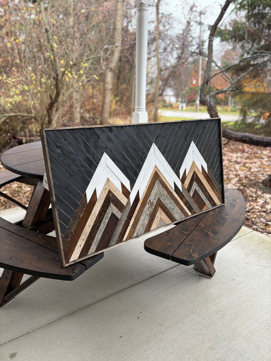 2x4 ft three sisters wall hanging