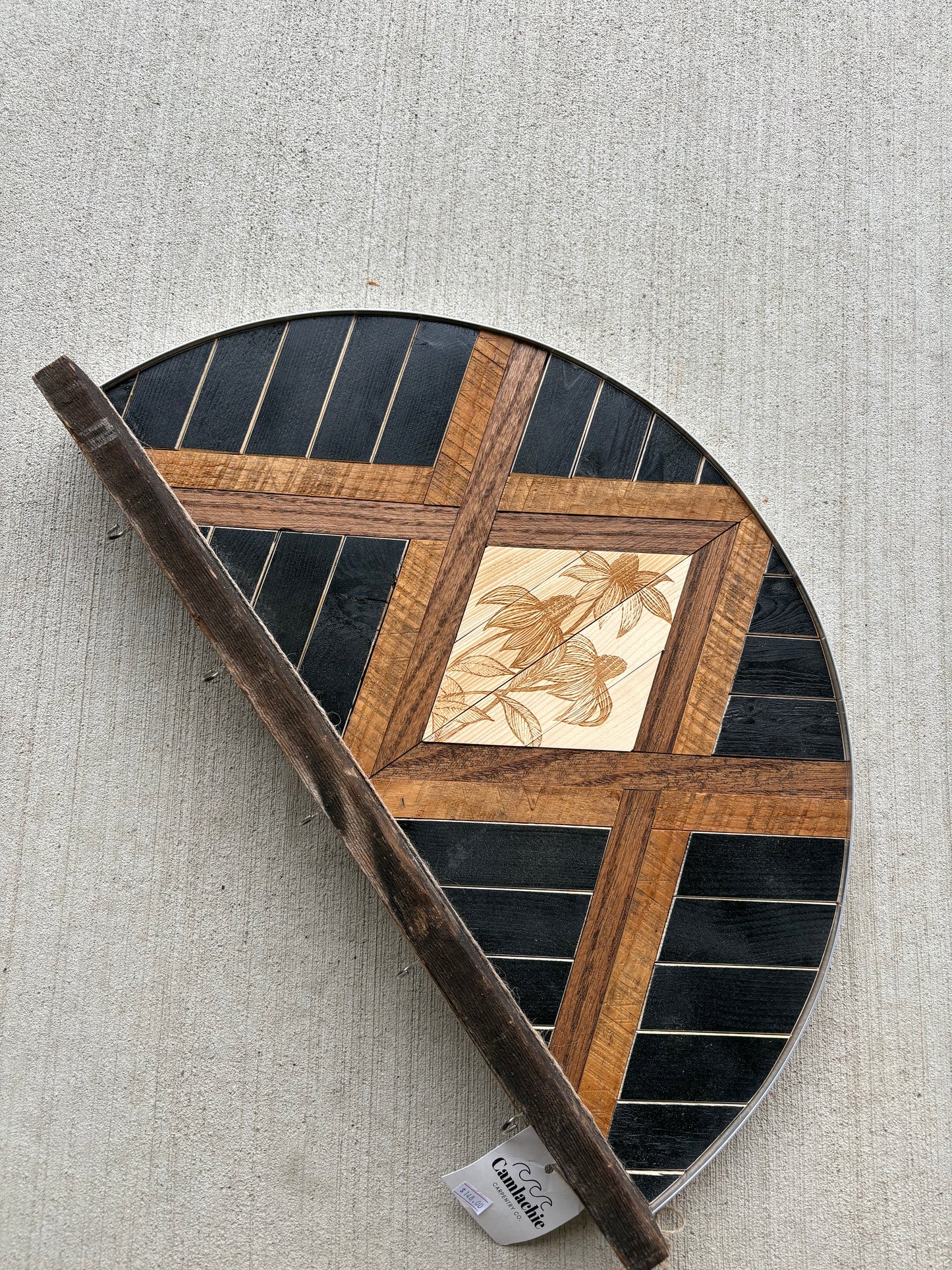 Cone flower key hanger
