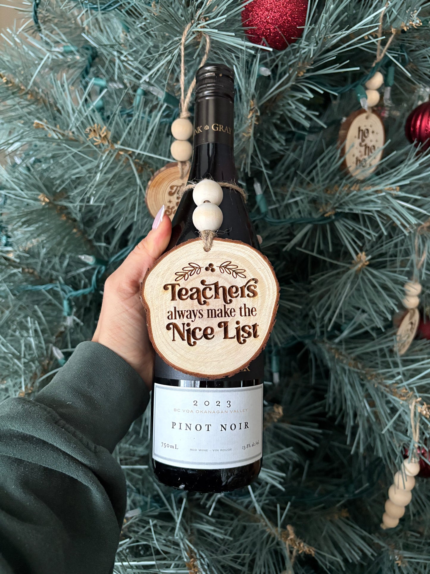 Wooden Christmas ornaments