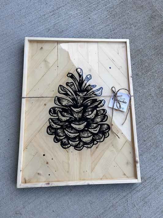 “Powerful pinecone”