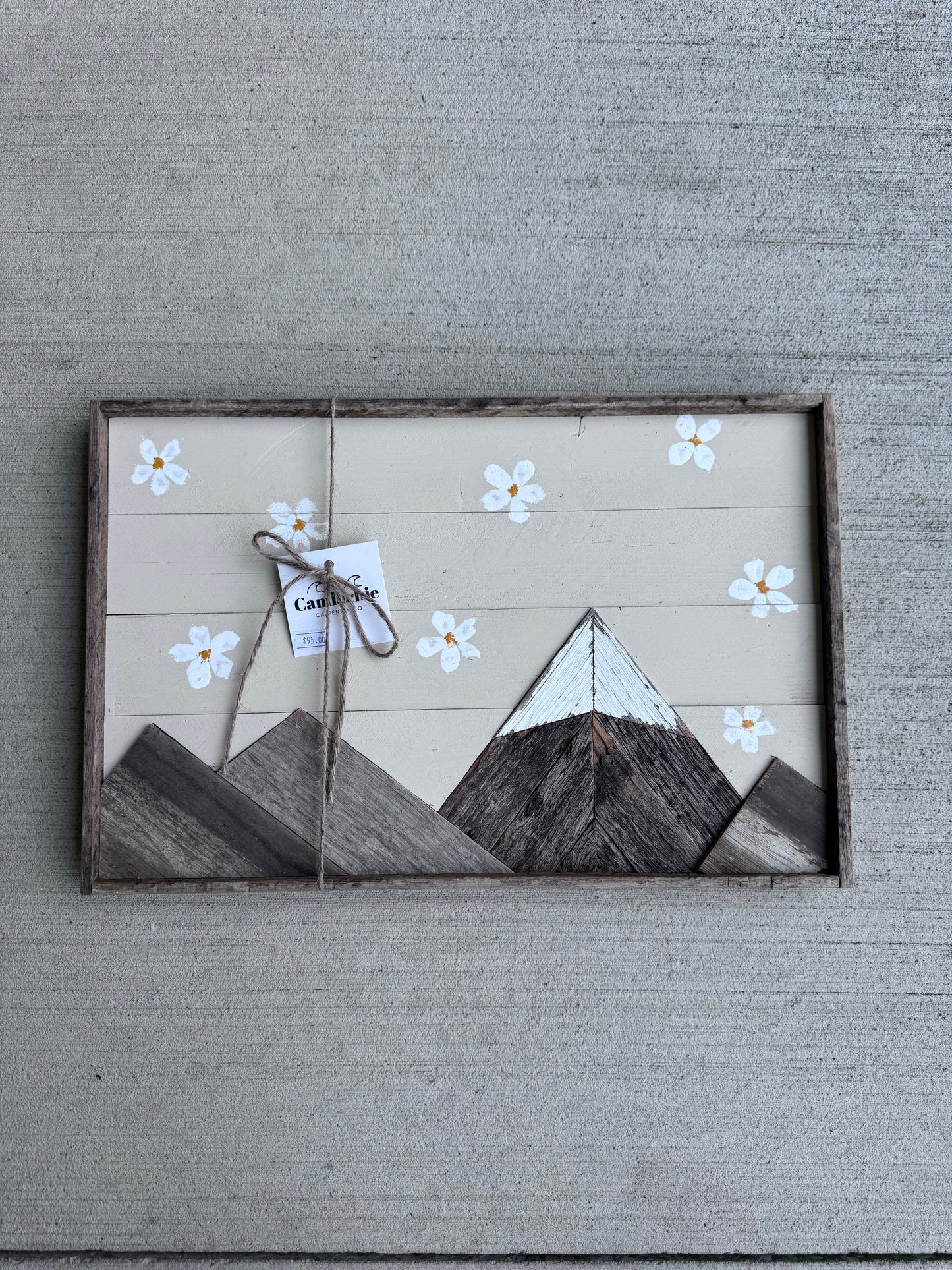 Flower mountian mosaic