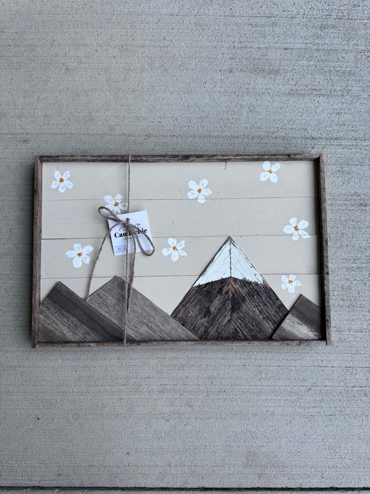 Flower mountian mosaic